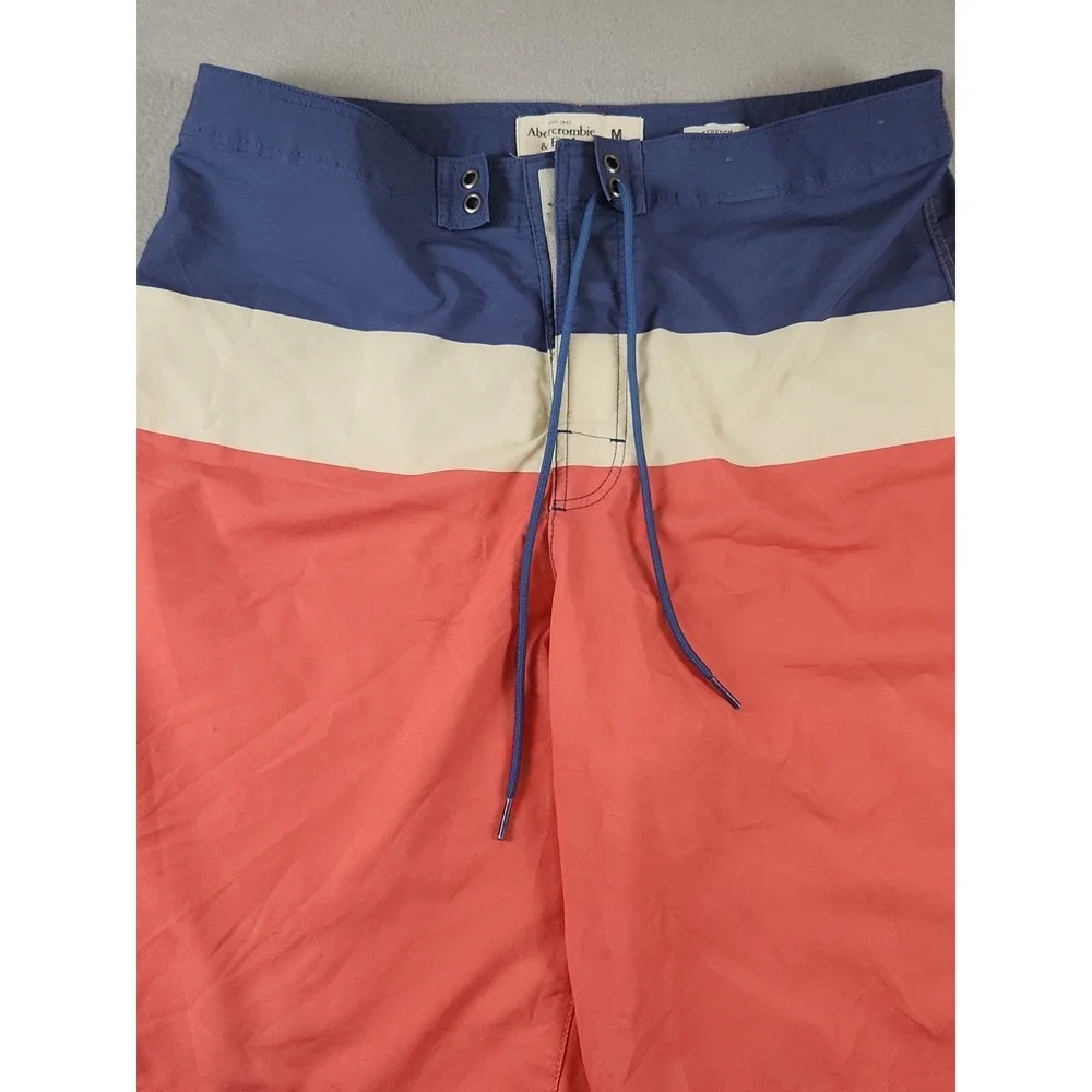 Abercrombie & Fitch Swim Trunks Mens Med  Bathing Suit Pool